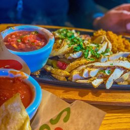 Grilled Chicken Fajitas