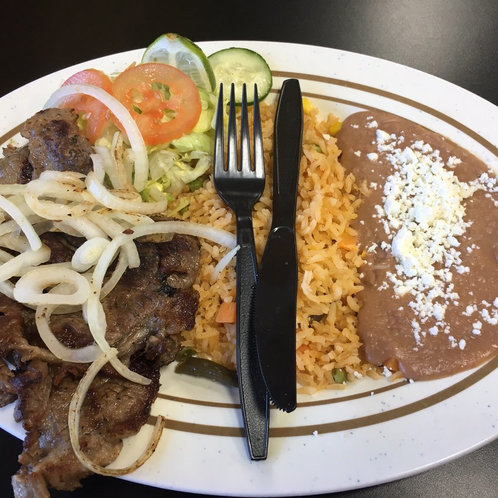 Los Potros - Steak Platter. I recommend! - Mexican Near Me - Kernersville, North Carolina