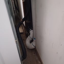 ADK Plumbing Services - Drain pipe made bigger. No more leaking