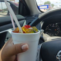 The Snow Cone Counter - Gummy bear snow cone