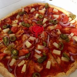 Apache Pizza - Veggie pizza, no cheese