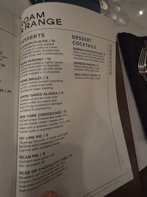 Menu photo 8 Roam & Range San Antonio, TX