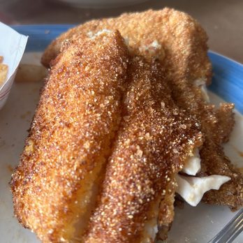 Crab House - Flavorless cornmeal crusted catfish. - Seafood Near Me - Rehoboth Beach, Delaware Crab House - Flavorless cornmeal crusted catfish. - Seafood Near Me - Rehoboth Beach, Delaware