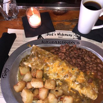 Dick's Hideaway - Green Chili Breakfast Burrito - Breakfast & Brunch Near Me - Phoenix, Arizona Dick's Hideaway - Green Chili Breakfast Burrito - Breakfast & Brunch Near Me - Phoenix, Arizona