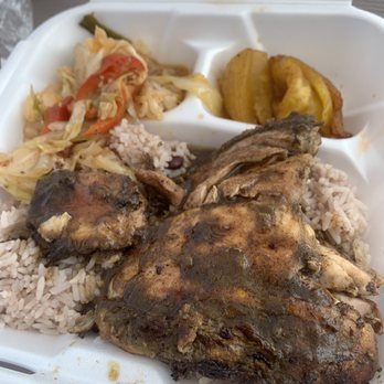 Barrington's Jamaican Kitchen - Jerk Chicken Plate - Caribbean Near Me - Bakersfield, California Barrington's Jamaican Kitchen - Jerk Chicken Plate - Caribbean Near Me - Bakersfield, California