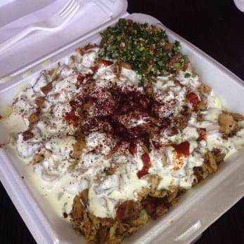 Osmow's Shawarma - Chicken on the rocks with tabouleh! Omg don't do this... #yaneedtoworkoutgirl - Mediterranean Near Me - Brampton, Ontario
