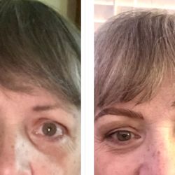 Solo Brows Studio - Before and after