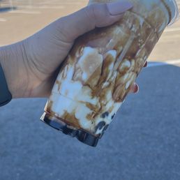 Brown sugar milk tea Brown sugar milk tea