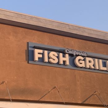 California Fish Grill - Restaurant Sign - Seafood Near Me - Palmdale, California California Fish Grill - Restaurant Sign - Seafood Near Me - Palmdale, California