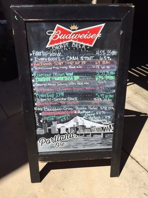 Menu photo 2 Rivertap The Dalles, OR