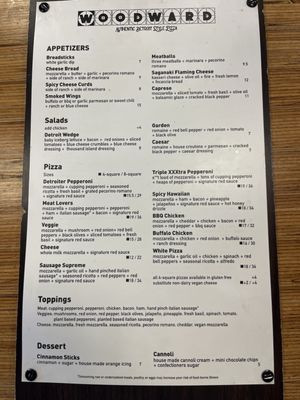 Menu photo 2 Woodward Pizza Edmond, OK Menu photo 2 Woodward Pizza Edmond, OK