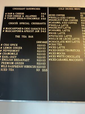 Menu photo 5 Choco Bakery & Cafe Anaheim, CA