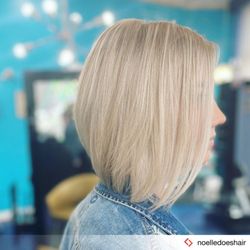 So blonde bob!