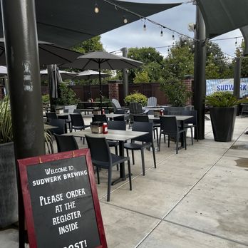 Sudwerk Brewing Co - Outside seating area - Breweries Near Me - Davis, California