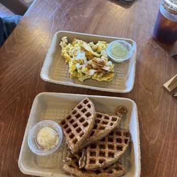 Coldwater Coffeehouse and Bakery - Migas - Mexican Waffle - Coffee & Tea Near Me - Avondale, Arizona