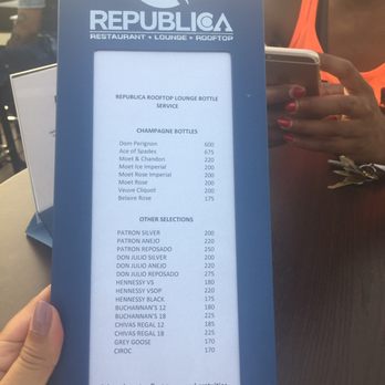Republica - Rooftop Bar Menu | Bottle Service - Lounges Near Me - New York, New York Republica - Rooftop Bar Menu | Bottle Service - Lounges Near Me - New York, New York