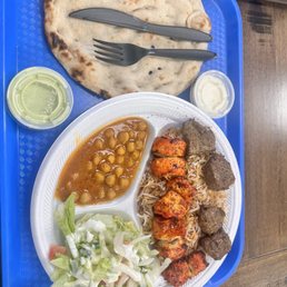 K9. Lamb+Chicken Combo Kabob K9. Lamb+Chicken Combo Kabob