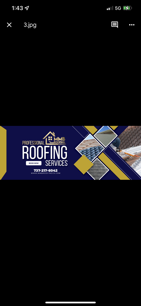 Slide of MMB Roofing