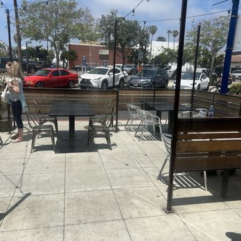 Ty's Burger House - Front entrance seating. - Burgers Near Me - Oceanside, California