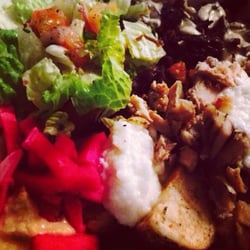 Villa Madina - Chicken/Beef Shawarma Combo plate.