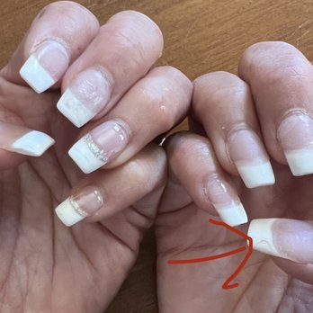 Luxe Nail Salon - Top coding peeled off the next day, overall last less then one week. Won't go back. - Nail Salons Near Me - Frisco, Texas Luxe Nail Salon - Top coding peeled off the next day, overall last less then one week. Won't go back. - Nail Salons Near Me - Frisco, Texas