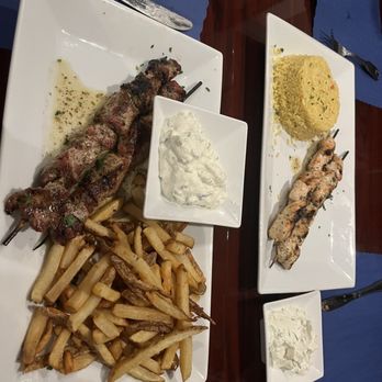 Anasa Greek Kitchen - Pork and chicken souvlaki platters - Greek Near Me - White Plains, New York Anasa Greek Kitchen - Pork and chicken souvlaki platters - Greek Near Me - White Plains, New York