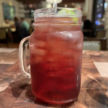 Urban table - Grapes of Mash cocktail. Tito's, Sprite, grape juice and lime. This is a refreshing drink - American Near Me - Bethlehem, Pennsylvania