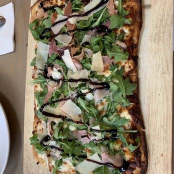 The Beach House - Fig & Proscuitto flat bread. Add a little balsamic glaze and Yummm! - Bars Near Me - Bristol, Rhode Island The Beach House - Fig & Proscuitto flat bread. Add a little balsamic glaze and Yummm! - Bars Near Me - Bristol, Rhode Island