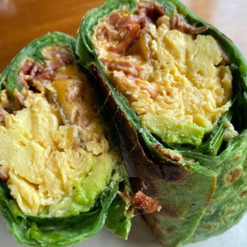 iJAVA Cafe - Fully Loaded Burrito - Cafes Near Me - San Jose, California