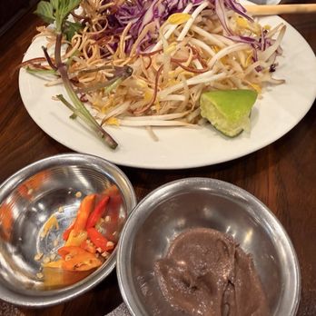 Phuong Nam Restaurant - Accompaniments to BBH. Mam ruoc, cut up peppers. Herbs and veggies - Vietnamese Near Me - Garland, Texas Phuong Nam Restaurant - Accompaniments to BBH. Mam ruoc, cut up peppers. Herbs and veggies - Vietnamese Near Me - Garland, Texas