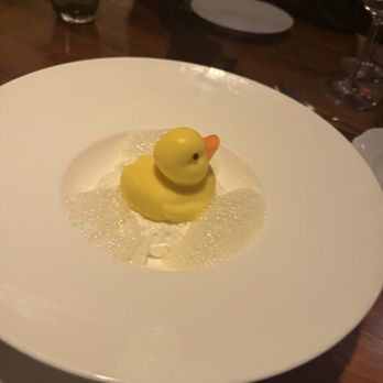 Francie - Rubber duck bubble bath dessert - Italian Near Me - Brooklyn, New York