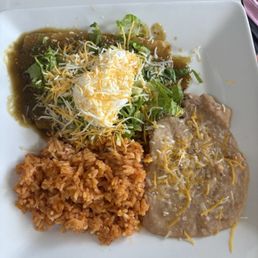 Two chicken enchiladas (minus pico) $13.99 Two chicken enchiladas (minus pico) $13.99