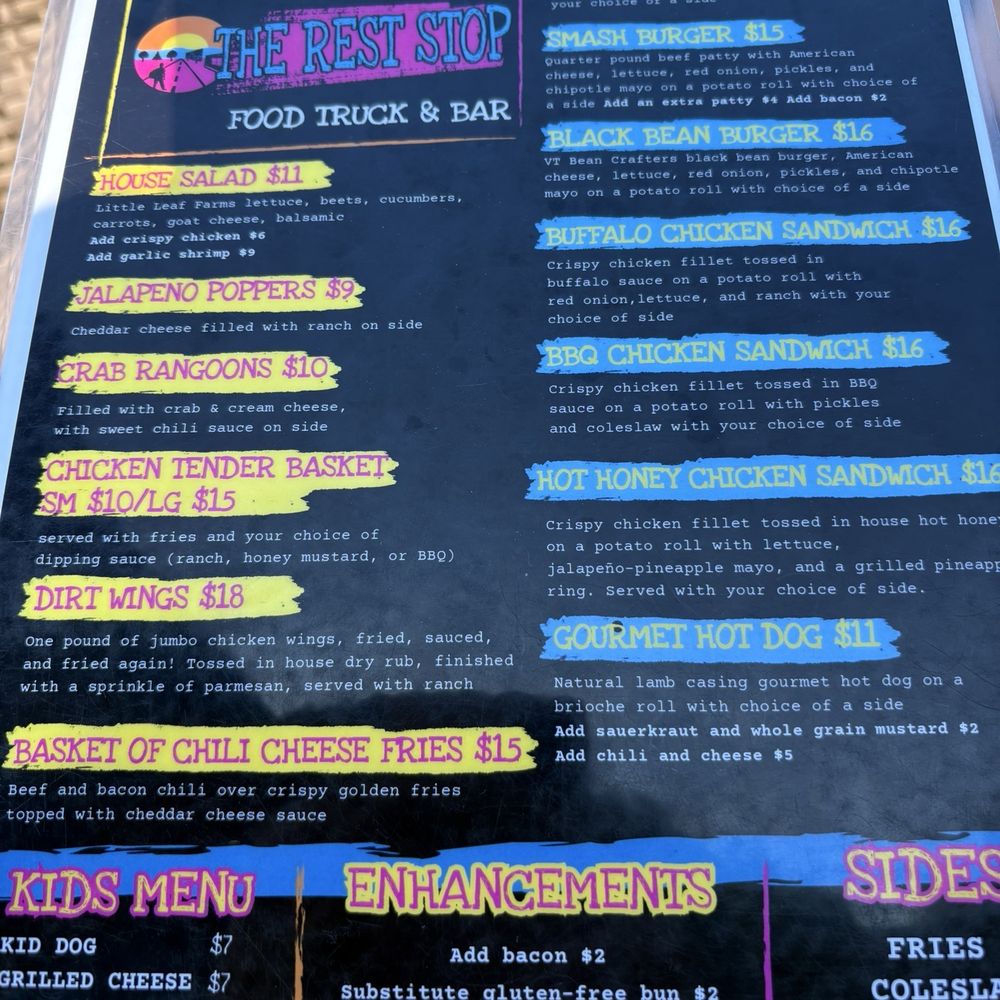 Rest Stop - Sandwiches Near Me - South Hero, Vermont