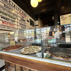 Jimmy's Pizza Café - In line for slices