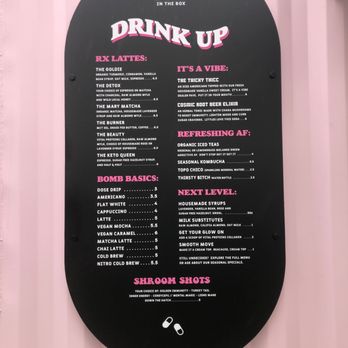 Coffee Dose - Menu as of Oct 2021 - Coffee & Tea Near Me - Irvine, California