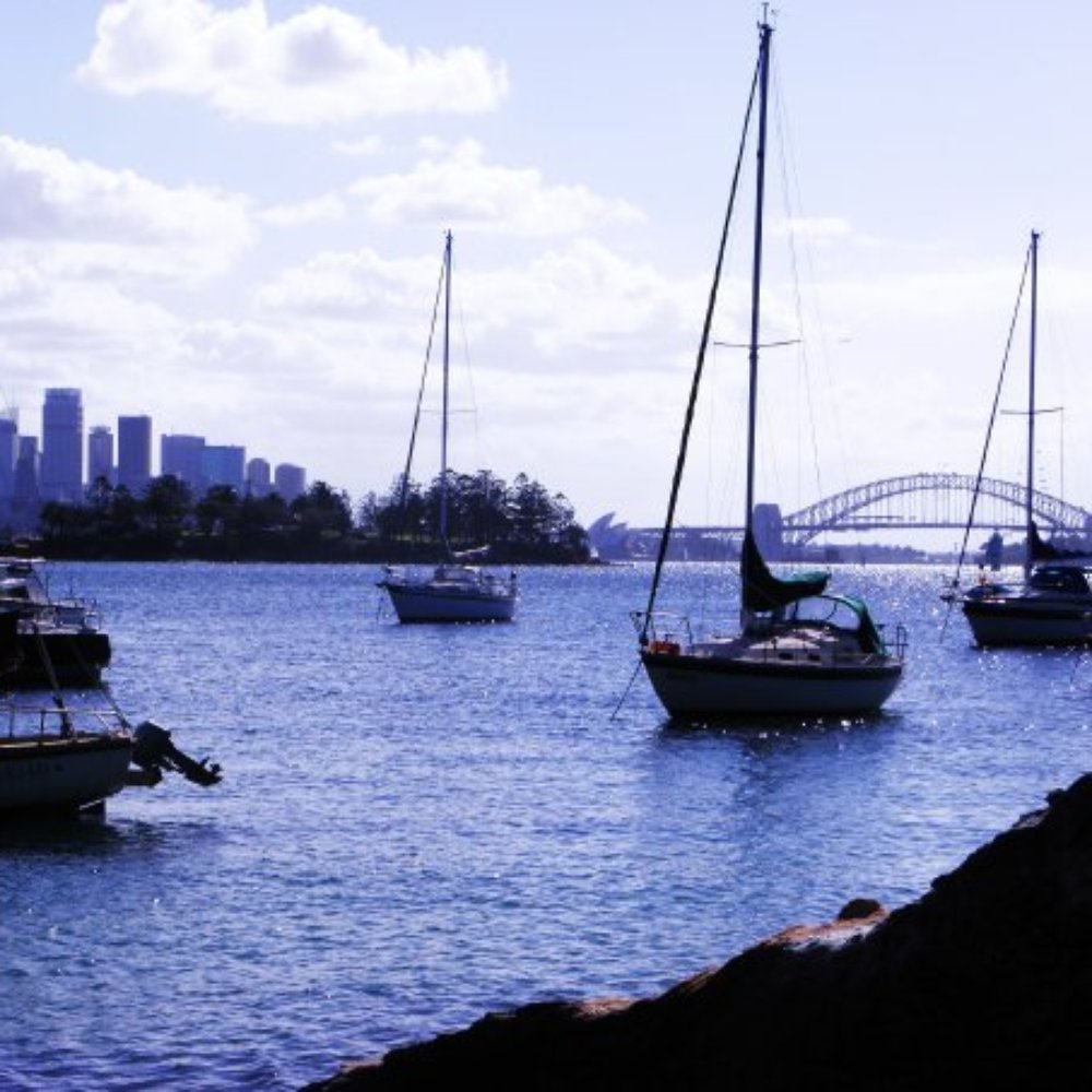 Hermit Bay - view of the Harbour Bridge from Hermit Bay - Local Flavor Near Me - Vaucluse, NSW