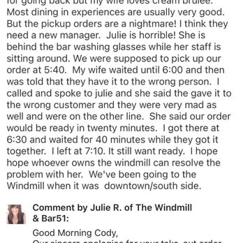 The Windmill & Bar51 - Original review - Seafood Near Me - Billings, Montana The Windmill & Bar51 - Original review - Seafood Near Me - Billings, Montana