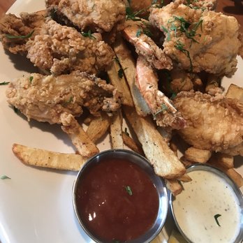 The Parish Cafe - Seafood Platter- delicious, comes with deep fried shrimp, oysters and catfish. French fries could've been cooked a little longer. - Cajun/Creole Near Me - Healdsburg, California The Parish Cafe - Seafood Platter- delicious, comes with deep fried shrimp, oysters and catfish. French fries could've been cooked a little longer. - Cajun/Creole Near Me - Healdsburg, California
