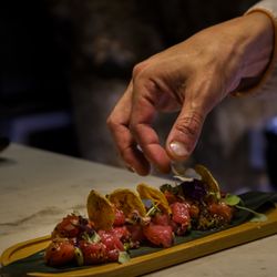 Arcano Restaurant Barcelona - Tuna tartare