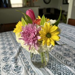 Mason jar center piece Mason jar center piece