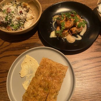 Rosemary - Brussels sprout salad, focaccia, shrimp - Cocktail Bars Near Me - Ridley Park, Pennsylvania