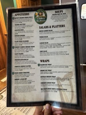 Menu photo 2 Fibber Mcgees Sunset Beach, NC Menu photo 2 Fibber Mcgees Sunset Beach, NC