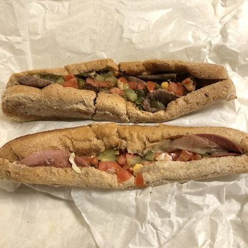 Stanlieo's Sub Villa - Veggie Combo and Steak with mushrooms, bell pepper and onions. - Sandwiches Near Me - Huntsville, Alabama