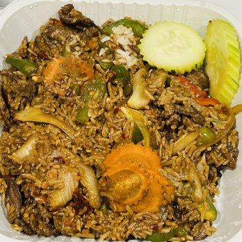 Spice & Dice - N4. Basil Fried Rice with Beef - Thai Near Me - Towson, Maryland