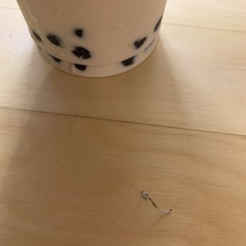 Gong Cha - What is that??????????i was drinking and chewing my bubble and this came out!!! Oh my gosh - Bubble Tea Near Me - Fort Lee, New Jersey Gong Cha - What is that??????????i was drinking and chewing my bubble and this came out!!! Oh my gosh - Bubble Tea Near Me - Fort Lee, New Jersey