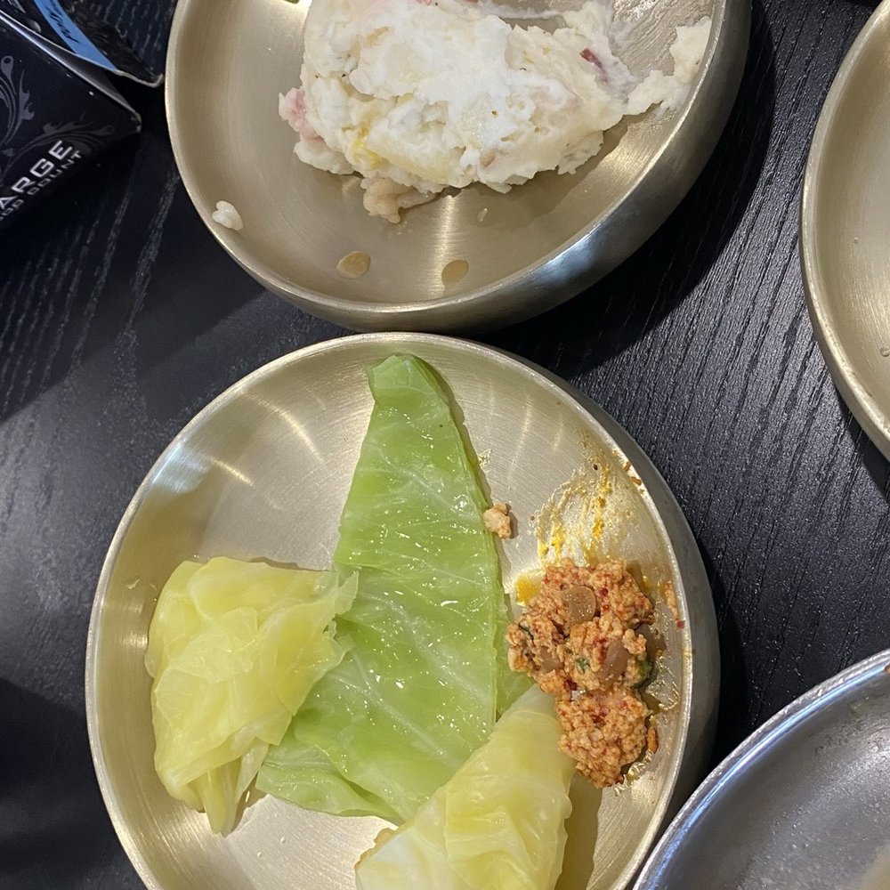 Bab N Banchan - cabbage and potato salad banchan - Korean Near Me - Garden Grove, California Bab N Banchan - cabbage and potato salad banchan - Korean Near Me - Garden Grove, California