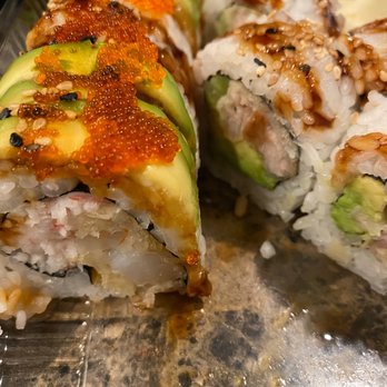 Sushi Kochi - Shrimp Tempura Roll and Fried Fish Roll - Sushi Bars Near Me