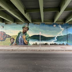 Public Art - Road to Freedom Mural