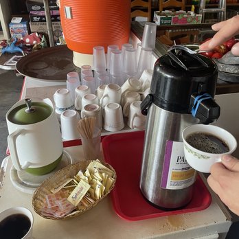You Say Tomato - Self serve coffee with cute vintage cups - American Near Me - Kansas City, Missouri You Say Tomato - Self serve coffee with cute vintage cups - American Near Me - Kansas City, Missouri