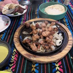 Mi Pueblito - Mollejas de res, totally recommend for a appetizer .